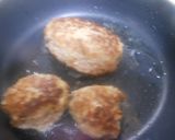 ロコモコ丼　ハンバーグ私流作り方2写真
