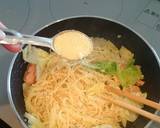 ランチに✾10分でサーモンクリームパスタ作り方5写真