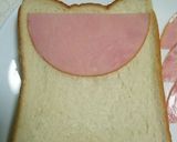 角までピッタリ♪サンドイッチのハム作り方2写真