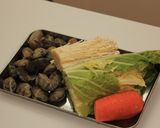 あさりと白菜のスープパスタ作り方1写真