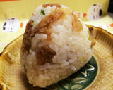 おにぎりに♡いかの姿あげ 天むす風作り方6写真