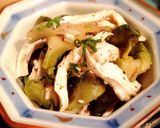 ザーサイと茹で鶏の和え物作り方3写真