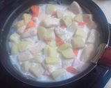 柔らか～チキン＆ポテトのミルクチーズ焼き作り方4写真