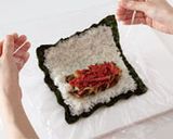 おにぎらず！ビビンバ風おにぎり作り方7写真