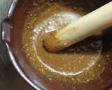 菜の花と厚揚げの白味噌ごま酢和え作り方1写真