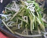 ５分で副菜☆水菜のさっと煮作り方3写真