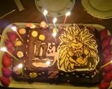 ドラゴンボールのキャラチョコプレート作り方5写真