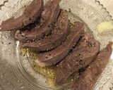 豚ハツの塩昆布〆作り方4写真