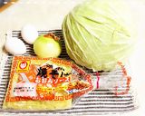 マルちゃん焼きそばde オムそば風卵焼き作り方1写真