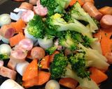 秘伝！玉子まぜまぜ焼きそば弁当(中華味)作り方5写真