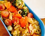 秘伝！玉子まぜまぜ焼きそば弁当(中華味)作り方13写真