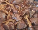 ☆簡単☆鶏レバーの甘辛生姜煮作り方6写真