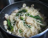 生クリームでまろやか！納豆スパゲティー作り方4写真