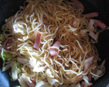 そばクレープ巻き★焼きそば弁当作り方4写真