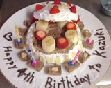 レンジで簡単生地!のスノードームケーキ作り方8写真