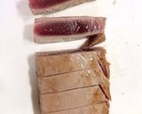 マグロのたたき?ステーキ?(´>∀<`)作り方5写真