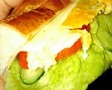 超簡単フランスパンで野菜サンド朝昼おやつ作り方3写真