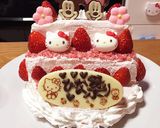 簡単!手抜き可愛い、ひな壇ケーキ♡作り方5写真
