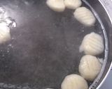 ♪じゃがいもニョッキのペペロンチーノ風♪作り方8写真