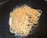 なんにもないときの鮭パスタ作り方4写真