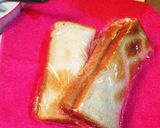 ふりかけでタラモサラダ味のサンドイッチ♡作り方4写真