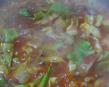 サバ水煮缶とトマトのスープ作り方3写真