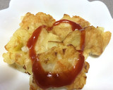 じゃがいもと鶏のかき揚げ（天ぷら）作り方7写真