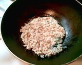 マヨたま＆肉そぼろで☆マヨたらこ焼きそば作り方2写真