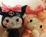 キャラ弁 くろみ、マイメロちゃん作り方4写真