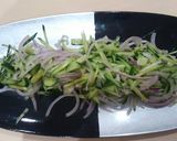 しゃぶしゃぶ豚肉の棒々鶏風サラダ作り方3写真