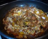 簡単・美味！あなごとごぼうで柳川丼♡作り方7写真