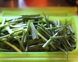 わけぎとワカメの柚子味噌和え作り方1写真