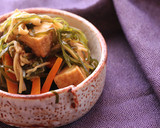 厚揚げと切り昆布とえのきの炒め煮作り方6写真