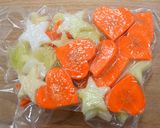 【お弁当おかず】時短・塩バジル炒め作り方1写真