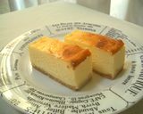 牛乳パックでベークドチーズケーキ作り方11写真