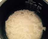 桜えびと塩昆布の炊き込みご飯作り方1写真