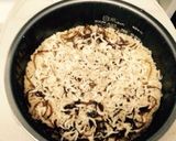 桜えびと塩昆布の炊き込みご飯作り方3写真
