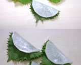 簡単おつまみおやつ♪大根大葉の梅包み作り方3写真