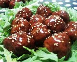 王道の美味さ！肉団子の甘酢あん★作り方9写真