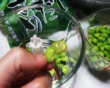 冷凍枝豆で♪苺とずんだクリームの白玉☆作り方1写真