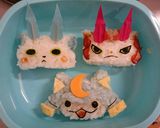 時短！妖怪ウォッチコマさん弁当♪作り方5写真