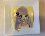 アイカツ❗️の氷上スミレのキャラ弁❤️作り方8写真