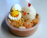キャラ弁 焼きそばのおうちでコケピヨ♡作り方9写真