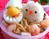 キャラ弁 焼きそばのおうちでコケピヨ♡作り方10写真