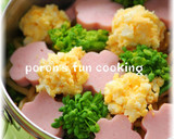 春色✿菜の花とお魚ソーセージの焼きそば作り方7写真