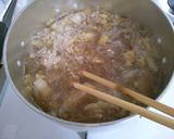 簡単！ 白菜 白滝 挽き肉の ～和風煮～作り方5写真