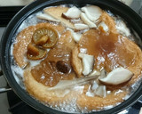 からし菜、4種きのこ、はんぺん等スゴ旨煮作り方6写真