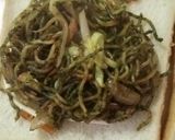 裏技簡単ホットサンド～in焼きそば作り方2写真