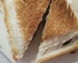 裏技簡単ホットサンド～in焼きそば作り方6写真