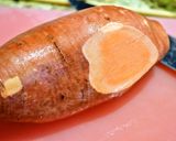 ハッセルバック　スイートポテト作り方1写真